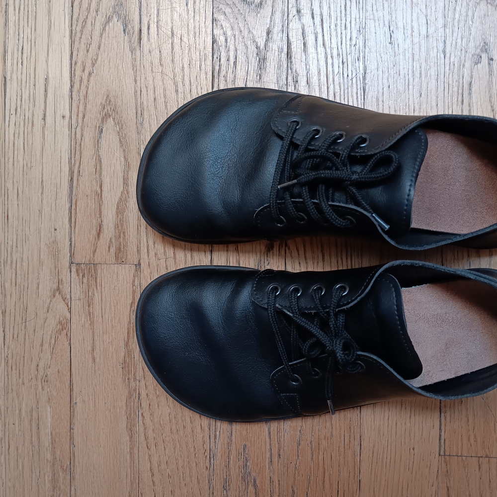 Ahinsa xWide Bindu 2 Black Barefoot Minimalist Shoes